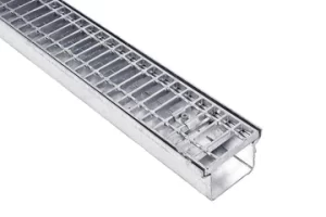 300mm Wide x 170mm Deep Galvanised Box Grates Traditional 3m