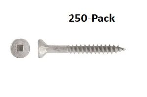 Metal Screws Box of 250 100mm