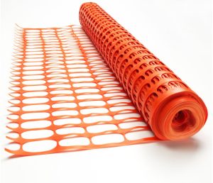 Orange Barrier Mesh 1m x 50m